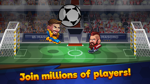 Gameplay screenshot 1 from Head Ball 2 - Online football game